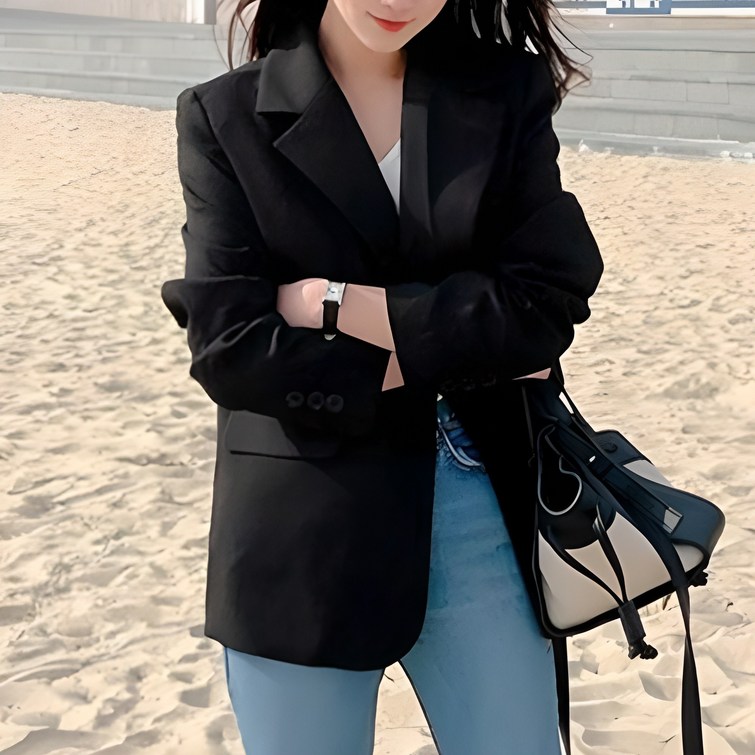 에쉬울프 베이직 싱글 캐주얼 여성자켓 에쉬울프 베이직 싱글 캐주얼 여성자켓
