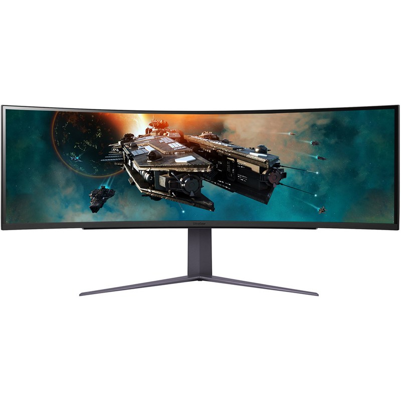 LG전자 DQHD 울트라기어 게이밍 커브드 모니터, 123.8cm, 49GR85DC 1