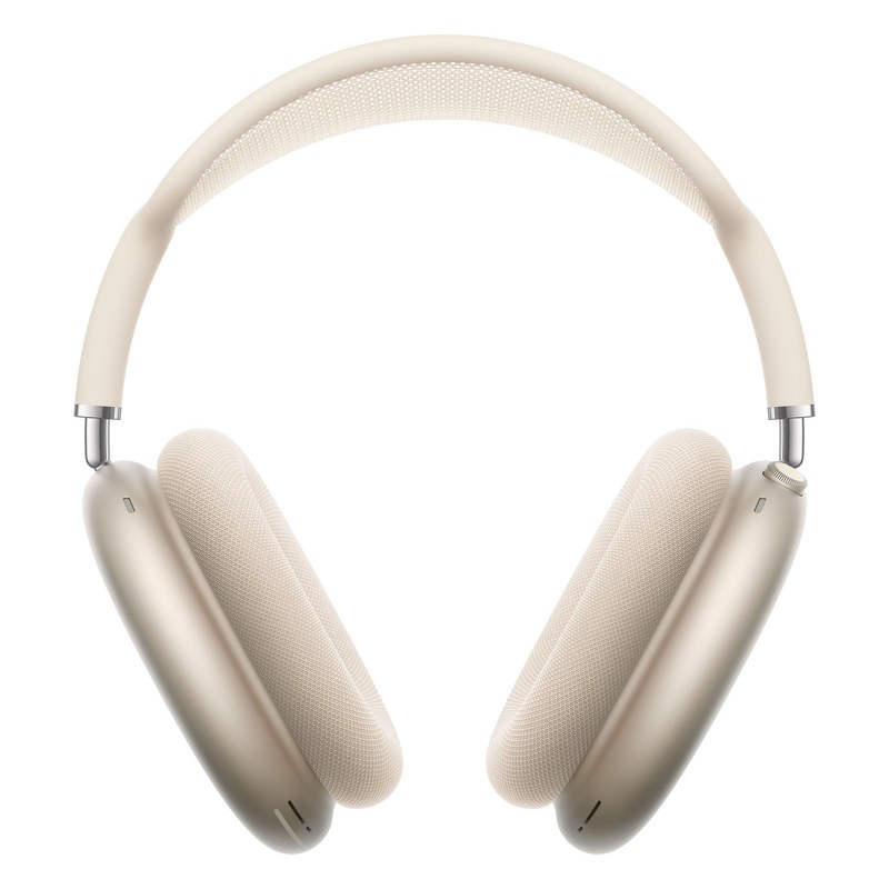 Apple 2024 에어팟 맥스 노이즈 캔슬링 블루투스 헤드폰, 스타라이트, MWW53KH/A 1