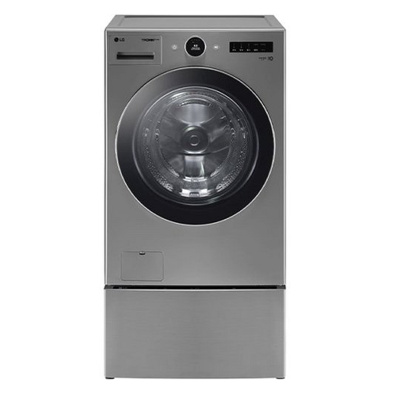 LG 트롬 오브제컬렉션 트윈워시 FX23VNAX 23kg+4kg 모던 스테인리스 방문설치, 세탁기(FX23VNA), 미니워시(FX4VC) 1