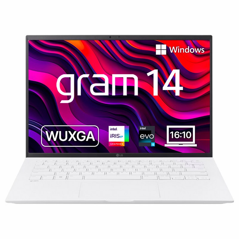 LG 2023 그램14 코어i5 인텔 13세대, 스노우 화이트, 256GB, 8GB, WIN11 Home, 14Z90R-GR50K 1