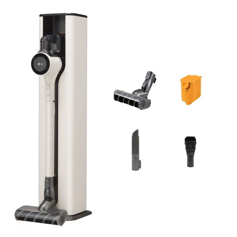 LG전자 코드제로 A9S 스틱 무선 청소기 AT9201WC + 올인원타워 T-ST1WU, AT9201WC(청소기), T-ST1WU(올인원타워), 카밍 베이지 1