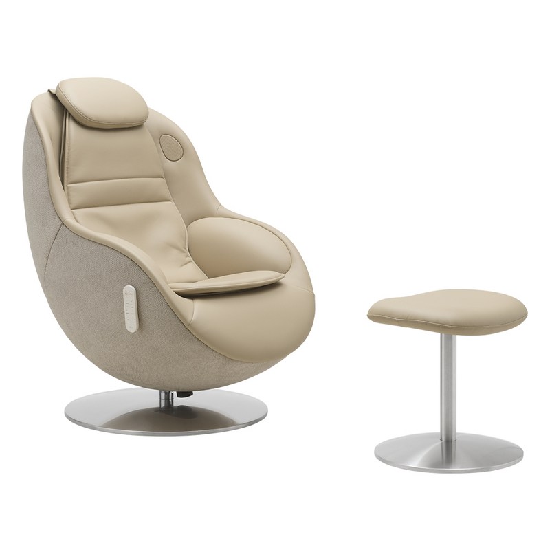 LG전자 힐링미 오브제컬렉션 아르테 안마의자 방문설치, MH20BR, 코지브라운 1