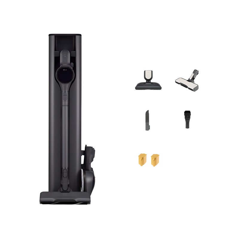 LG전자 코드제로 오브제컬렉션 A9S 스틱형 무선청소기 AX9884TE + 올인원타워 세, 에센스그라파이트 1