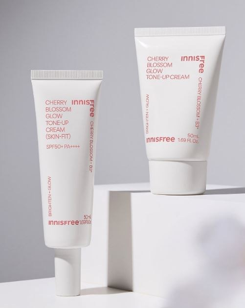 이니스프리 New 왕벚꽃글로우톤업크림 핑크 50ml, 1개 - thumb image