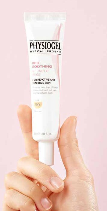 피지오겔 레드 수딩 AI 톤업 썬스크린 베이지 SPF50+ PA++++, 선택완료, 1개, 30ml - thumb image