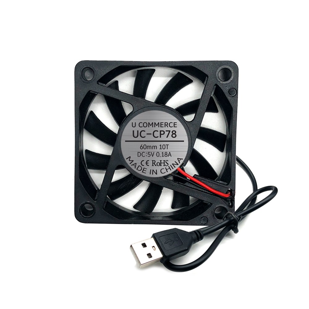 Ucommerce USB쿨링팬DC5V 60MM, UC-CP78 - U