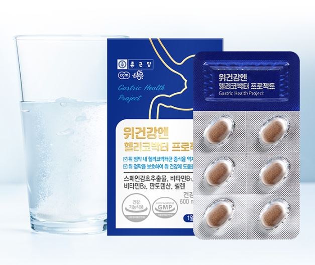 종근당 위건강엔 헬리코박터 프로젝트 18g, 30정, 2개 - thumb image