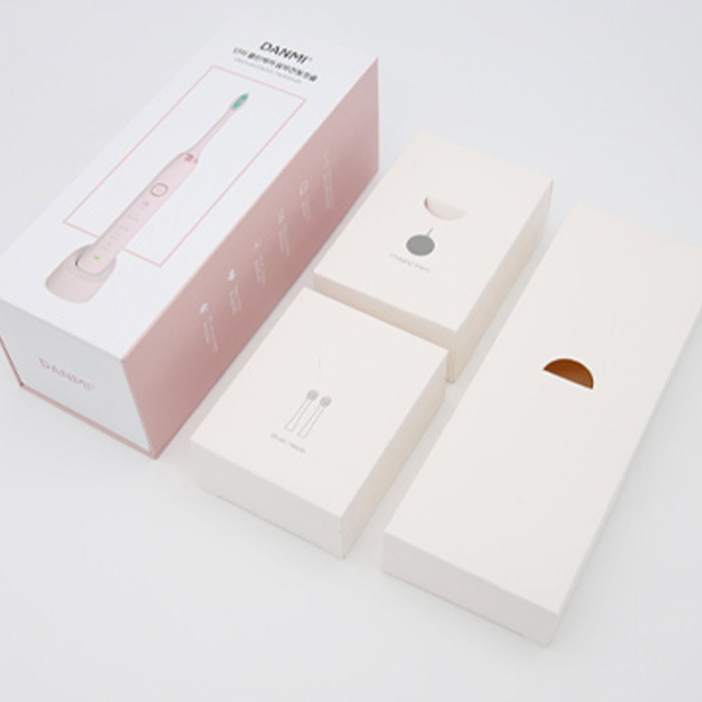 단미 음파 전동칫솔 클린케어 + 케이스 + 칫솔모 2p, DA-CL100(WHITE) - thumb image