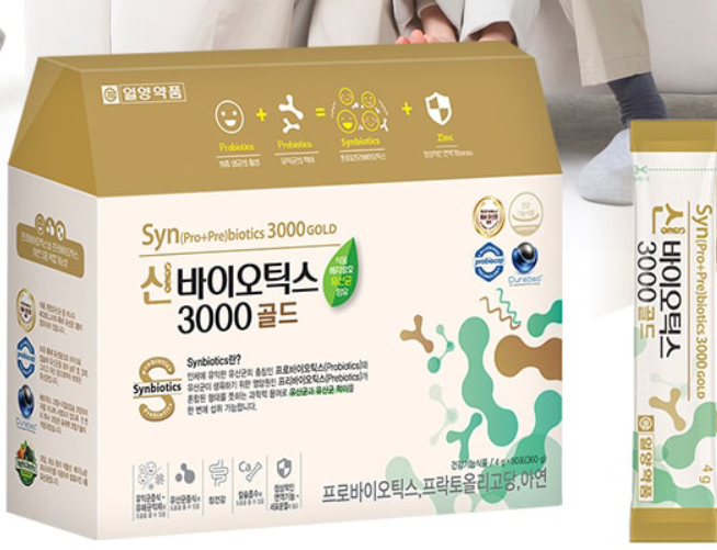 일양약품 신바이오틱스 3000 골드, 360g, 2개 - thumb image