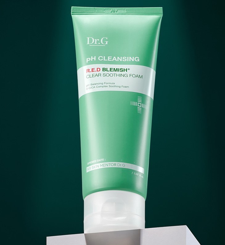 닥터지 약산성 레드 블레미쉬 클리어 수딩 폼, 2개, 200ml - thumb image