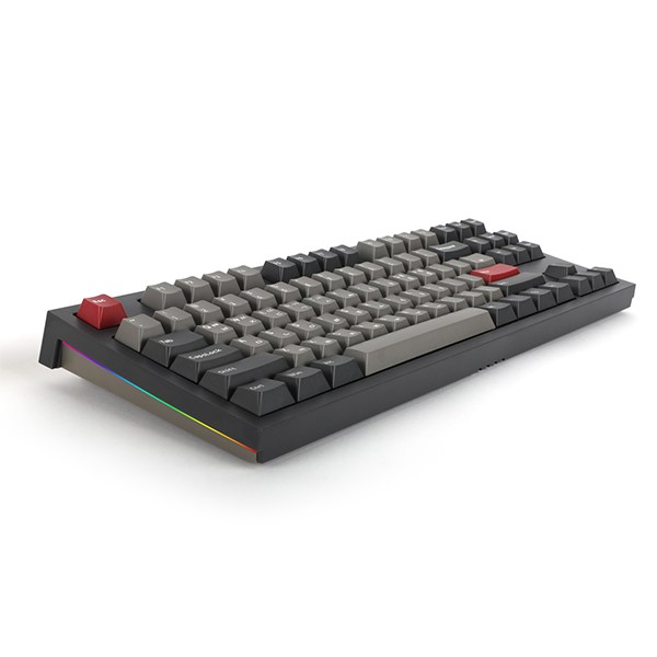 앱코 HACKER 이색사출 PBT 체리 키보드 저소음 갈축, 딥샌드, K660M TKL, 텐키리스 - thumb image