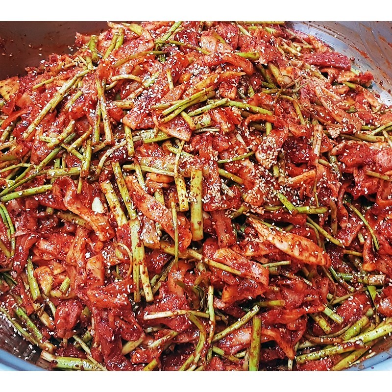 수유장미원시장 홍가네홍어무침 새콤달콤매콤상콤 가오리무침 1Kg, 1개 - thumb image