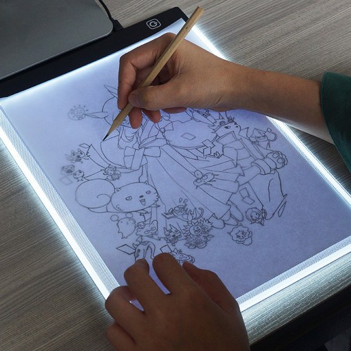 LED 스케치 헬퍼 만화캐릭터 그림그리기 팬드로잉 - thumb image