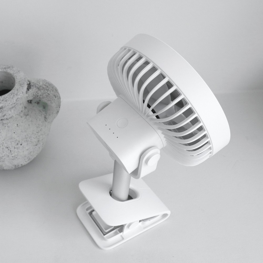 엔젤쿡 무선 캠퍼 클립 BLDC 서큘레이터, 화이트, AGC-CP1001WH/AGC-CP1001NV - thumb image