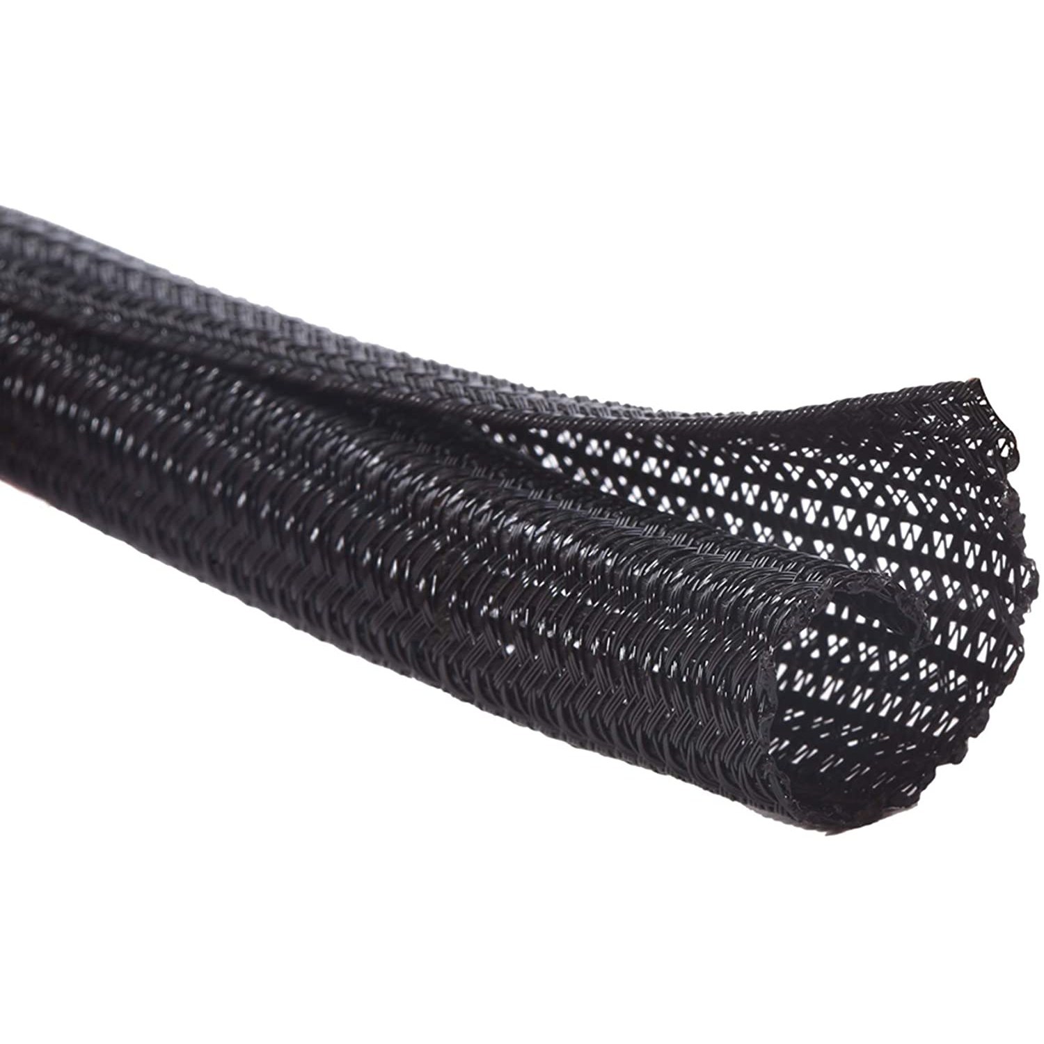 반센트 케이블 정리 튜브 13mm x 5m, 블랙, 1개 - thumb image