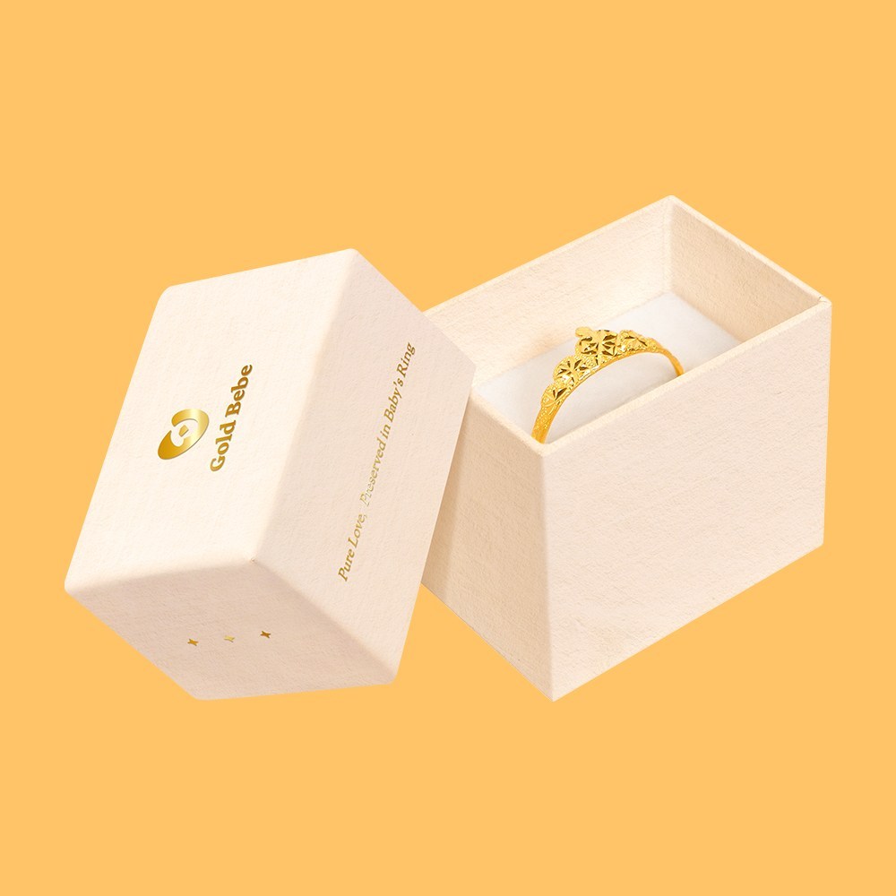 골드베베 24K 순금 돌반지 아기 첫돌 백일반지 돌잔치 돌선물 0.5g 1g 1.875g 3.75g - thumb image