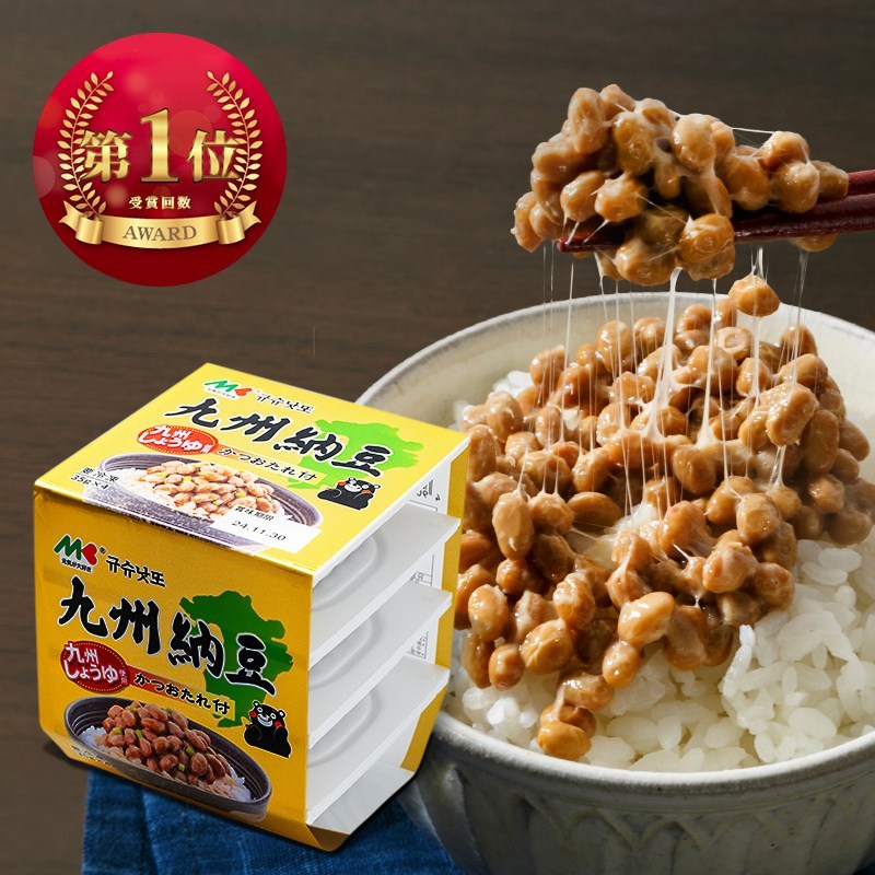 [백화점입점] 낫또 일본 규슈 낫도 나또 낫토 나토 생나또 natto 제품, 40개, 40g - [