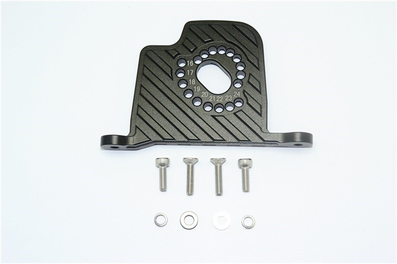 Aluminum Motor Mount Plate With Heat Sink Fins Pc Bk Crd Shop