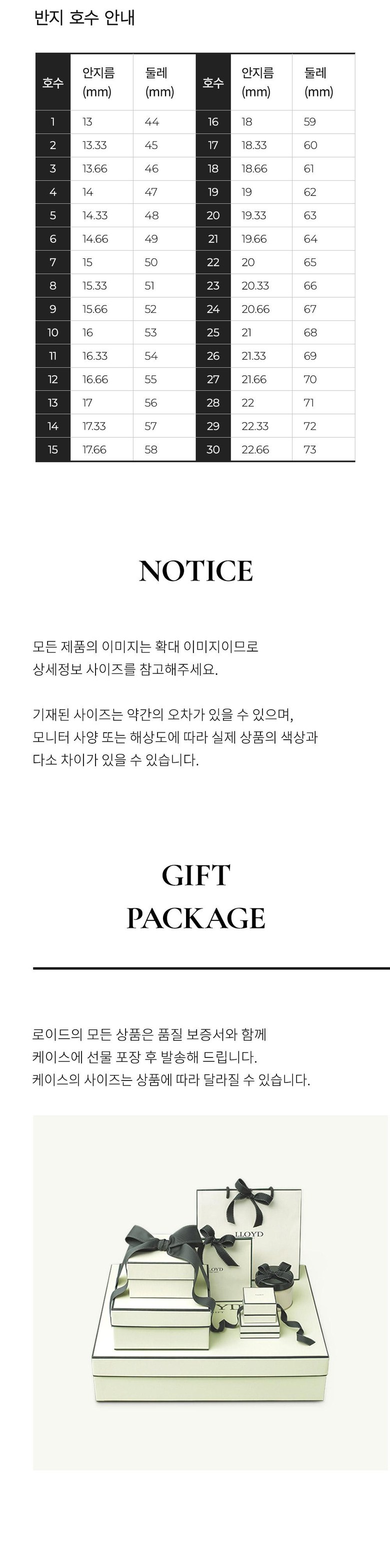 로이드 마이스텔라 별자리 코인 14k 체인반지 LRS23001G_동아수성- 이랜드몰