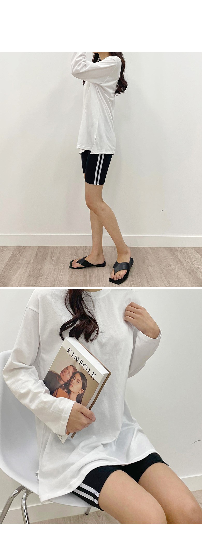[당일출고] 투라인 쿨 바이크 쇼츠 레깅스 상세 이미지 7